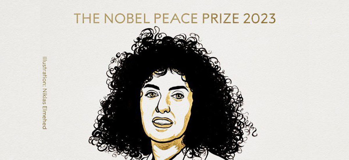 Narges Mohammadi wins the Nobel Peace Prize for fighting the oppression of women in Iran