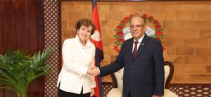 MCC CEO Alice calls on PM Dahal