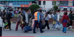 People returning to Kathmandu after Dashain celebration (Photo Feature)