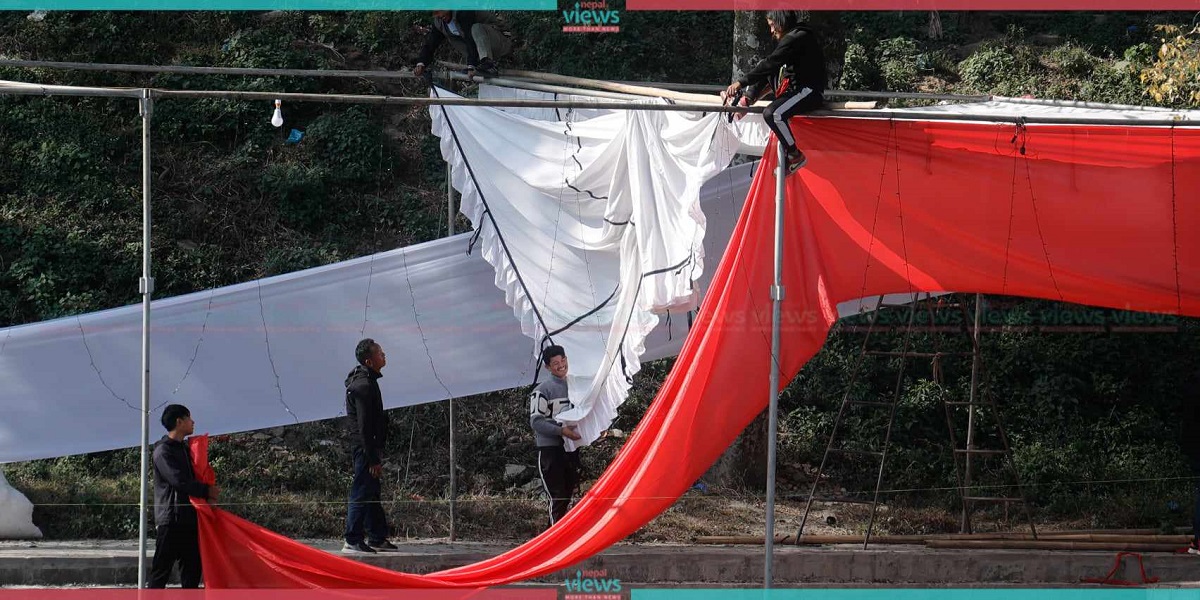 Chhath preparation in Gaurighat (Photo feature)