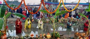 Preparations for Chhath in Kathmandu