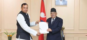 Political delegation from Madhesh Province presents six-point memo to PM Dahal