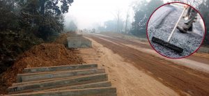 Narayangarh-Butwal road section: 18-km blacktopped in eastern section