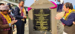 Embassy of India laid foundation stone to build HICDP project in Udayapur