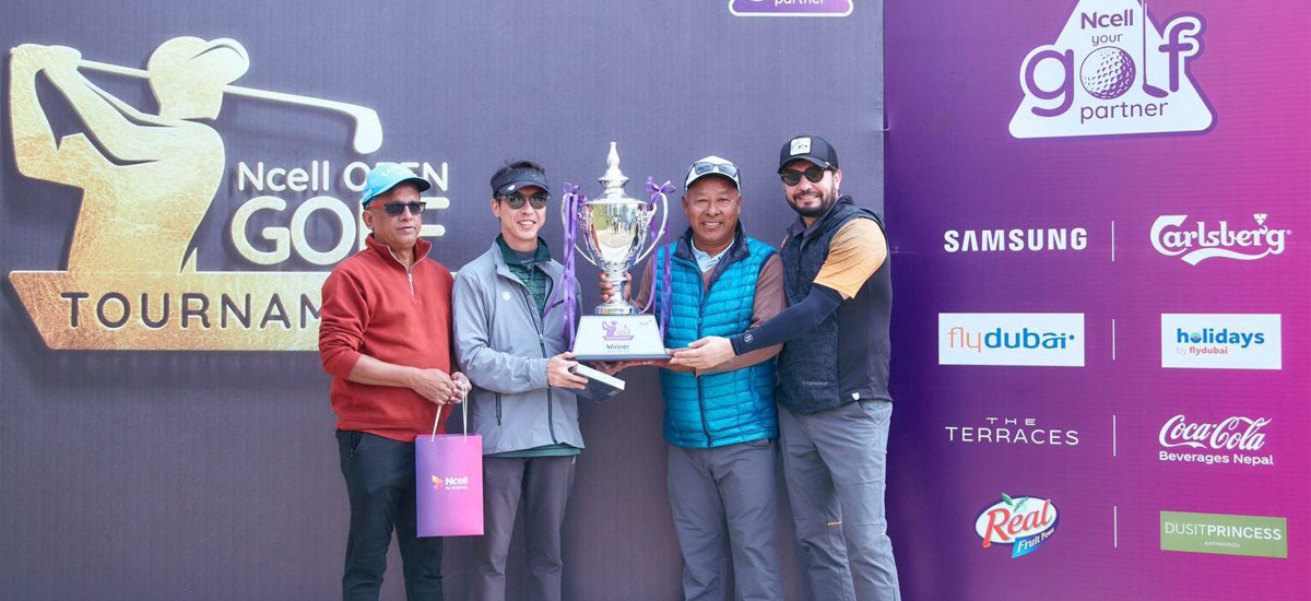 Babu Sherpa wins Ncell Open Golf Tournament