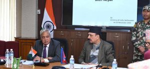 Projects Portfolio Performance Review Meeting between Indian Embassy and Finance Ministry of Nepal