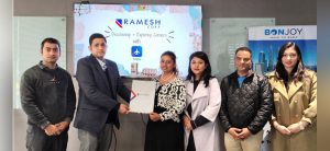 Ramesh Corp. partners with Bonjoy Travel Pvt. Ltd. to enhance travel services