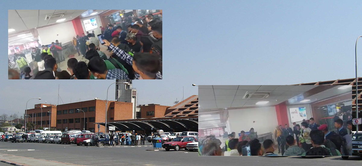 Passenger’s handbag catches fire at TIA