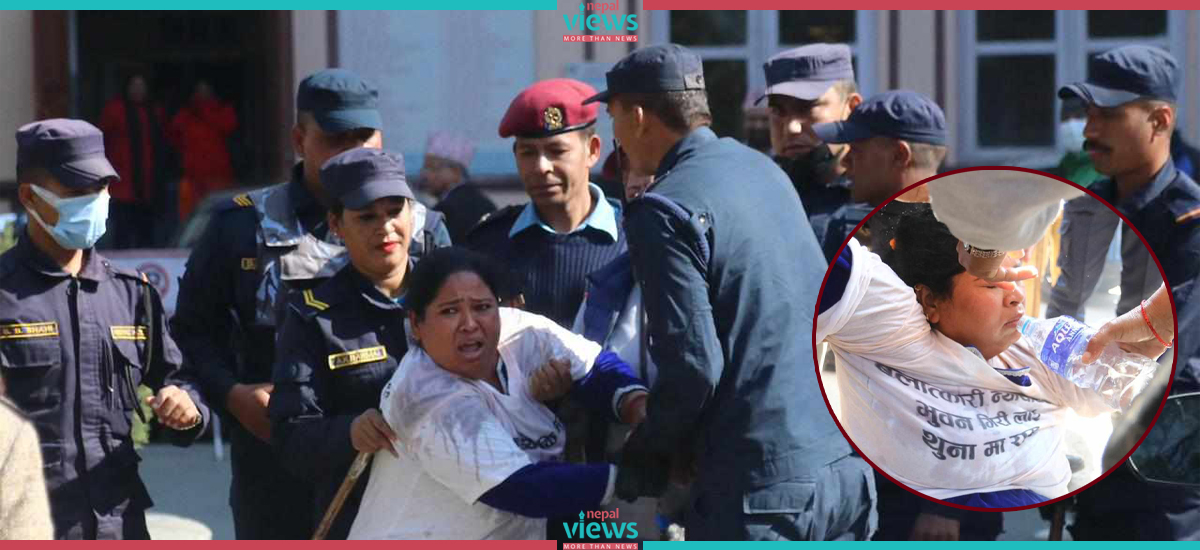Police intervene in Aarti’s self-immolation attempt at Supreme Court