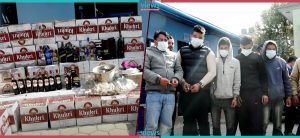 Police arrest 9 people in fake liquor manufacturing case