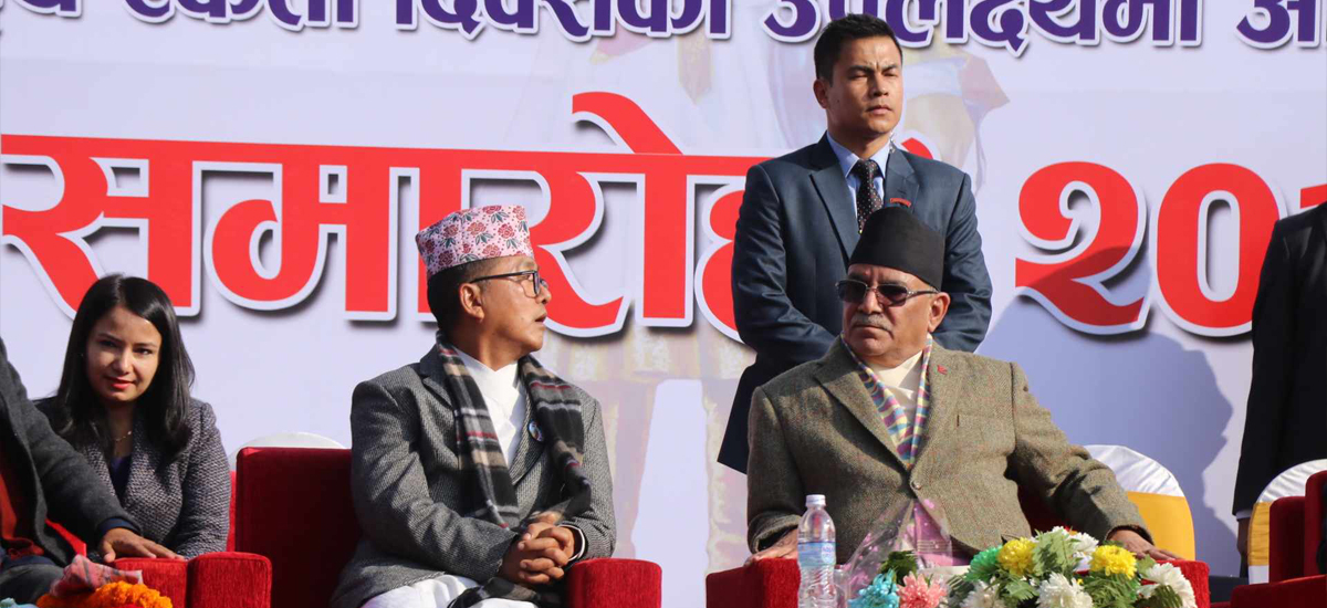 RPP organizes refreshment program in Bhrikutimandap
