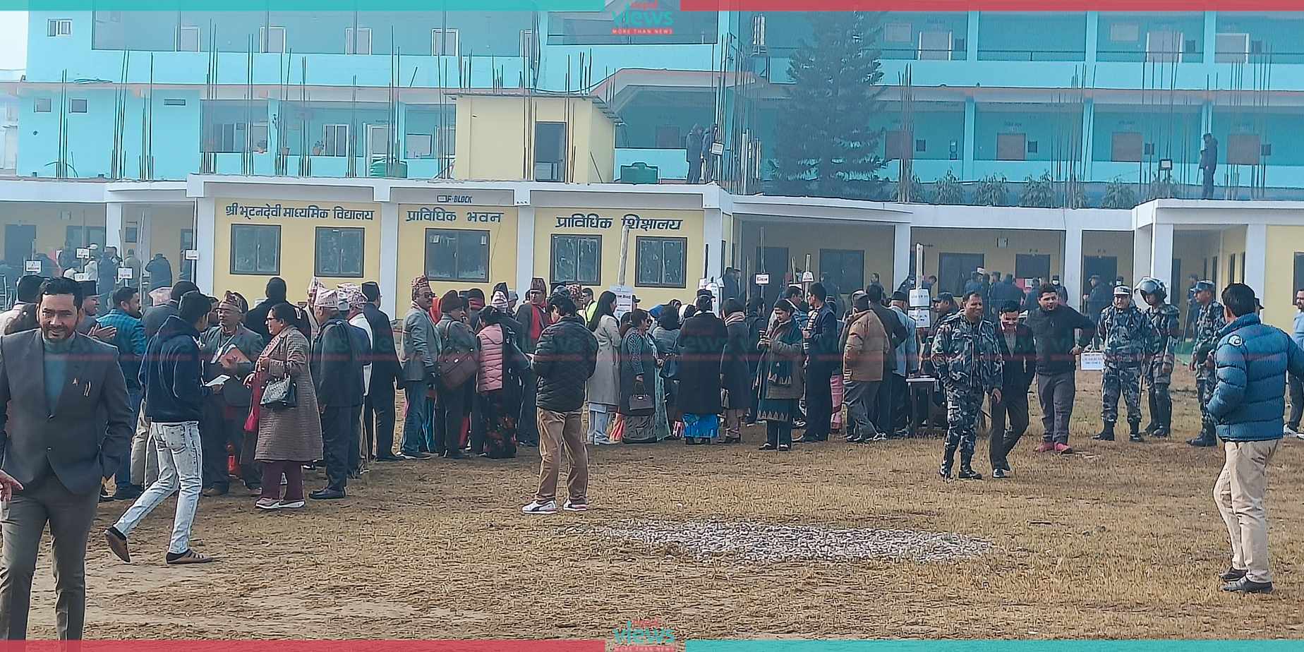 National Assembly Election voting begins in Hetauda (Photo Feature)