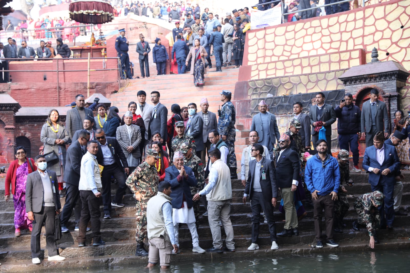 President Paudel observes Madhavnarayan Mela