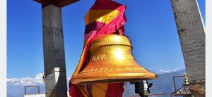 5,555-kg bell installed at Panchakot to promote tourism