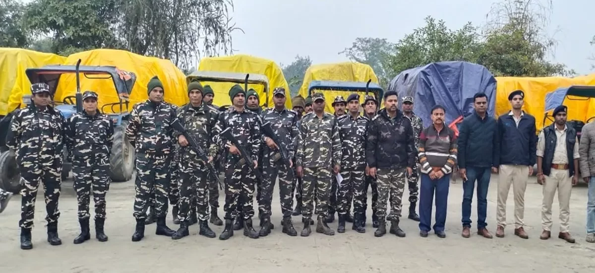 64 thousand kgs of Chinese garlic seized near Mohattari’s Nepal-India border