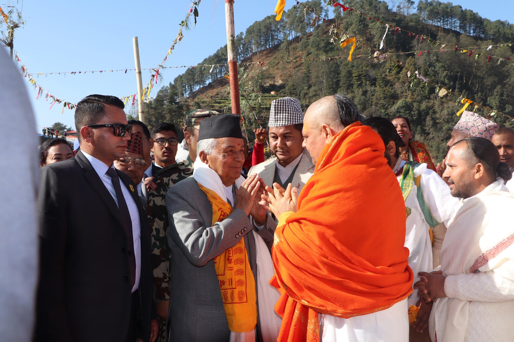 President Paudel to inaugurate 5,555 kg bell in Panchakot