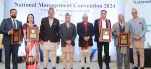 MAN honors Manoj Paudel with ‘Youth Icon Recognition Award 2023’