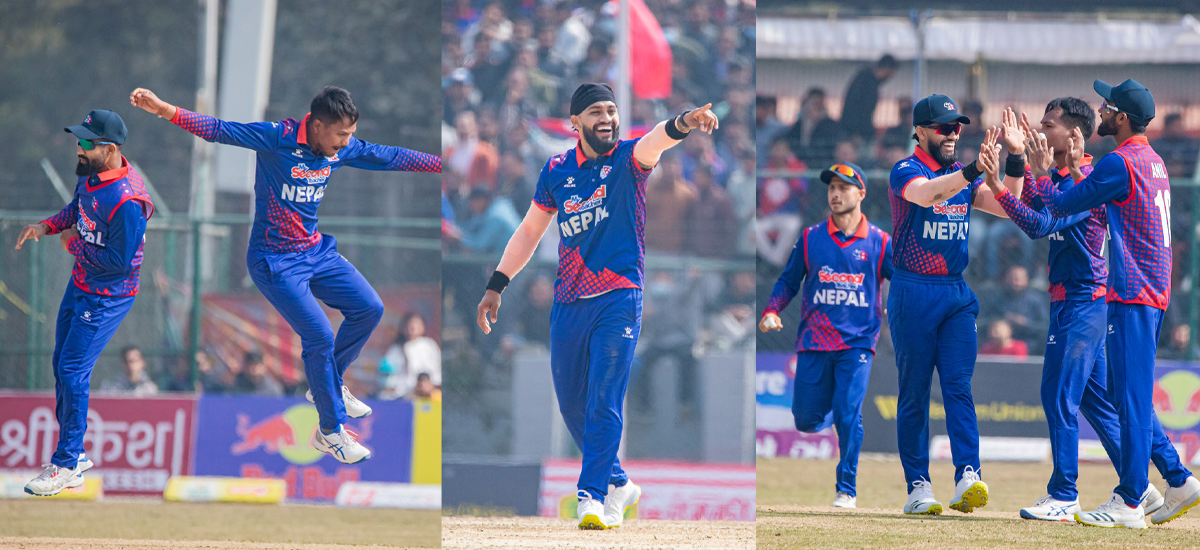 Netherlands gives a target of 138 runs to Nepal