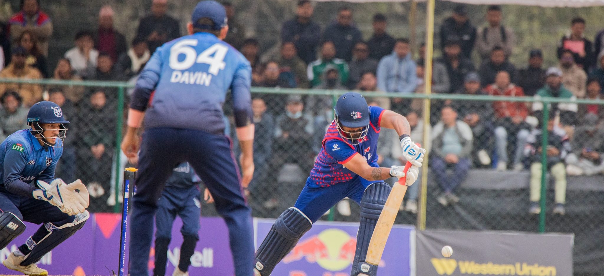 Nepal lost match against Namibia by 2 wickets
