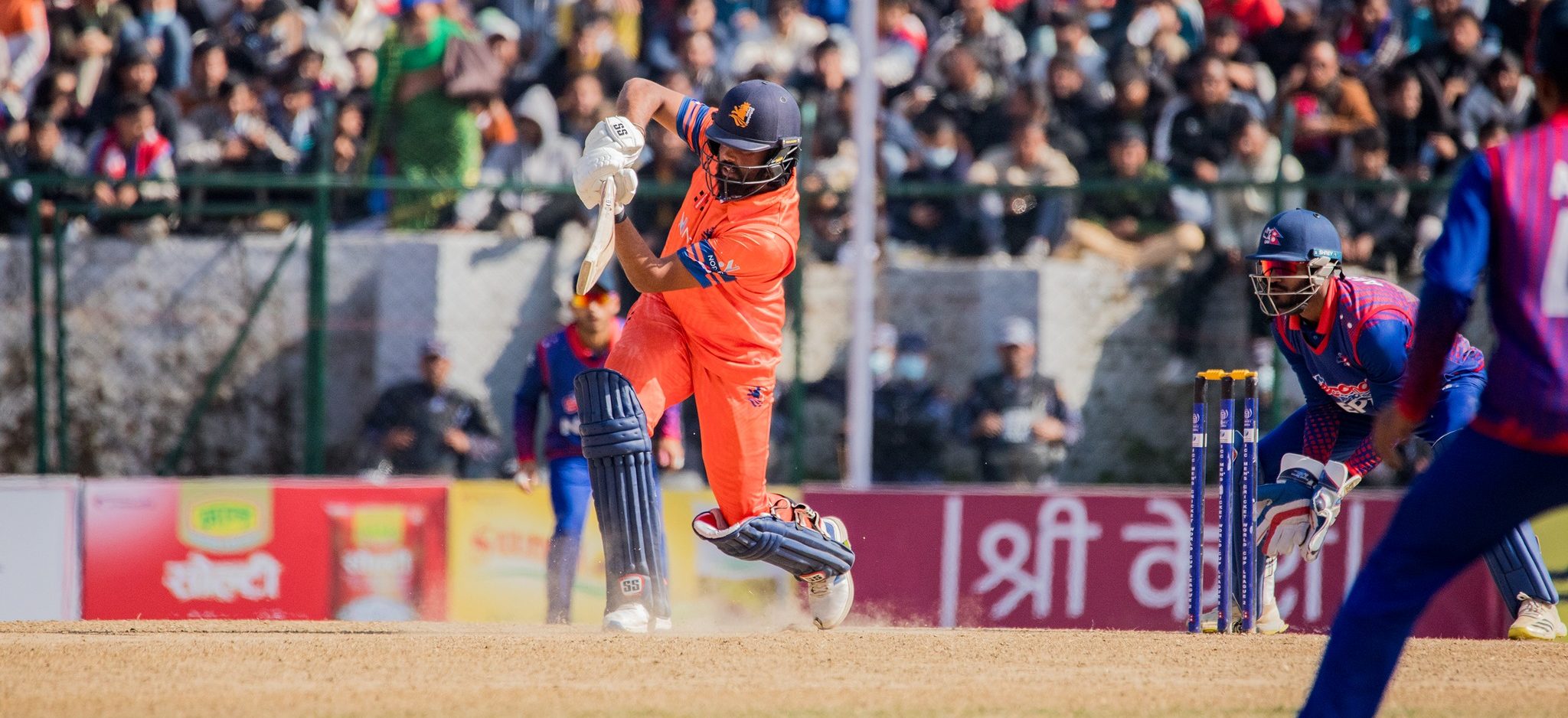 Nepal finishes series with only 1 victory; lost match against Netherlands by 8 wickets