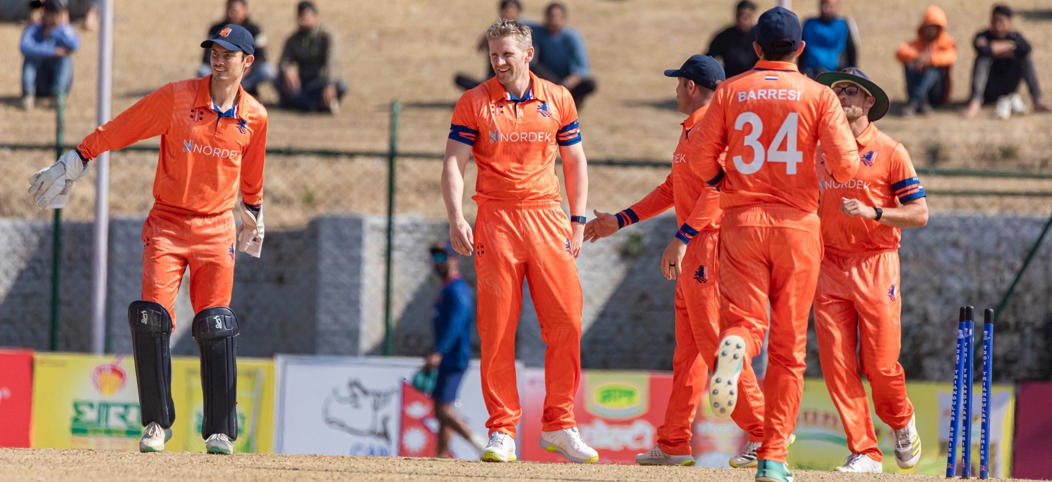 Netherlands registers second victory, Namibia defeated by 59 runs
