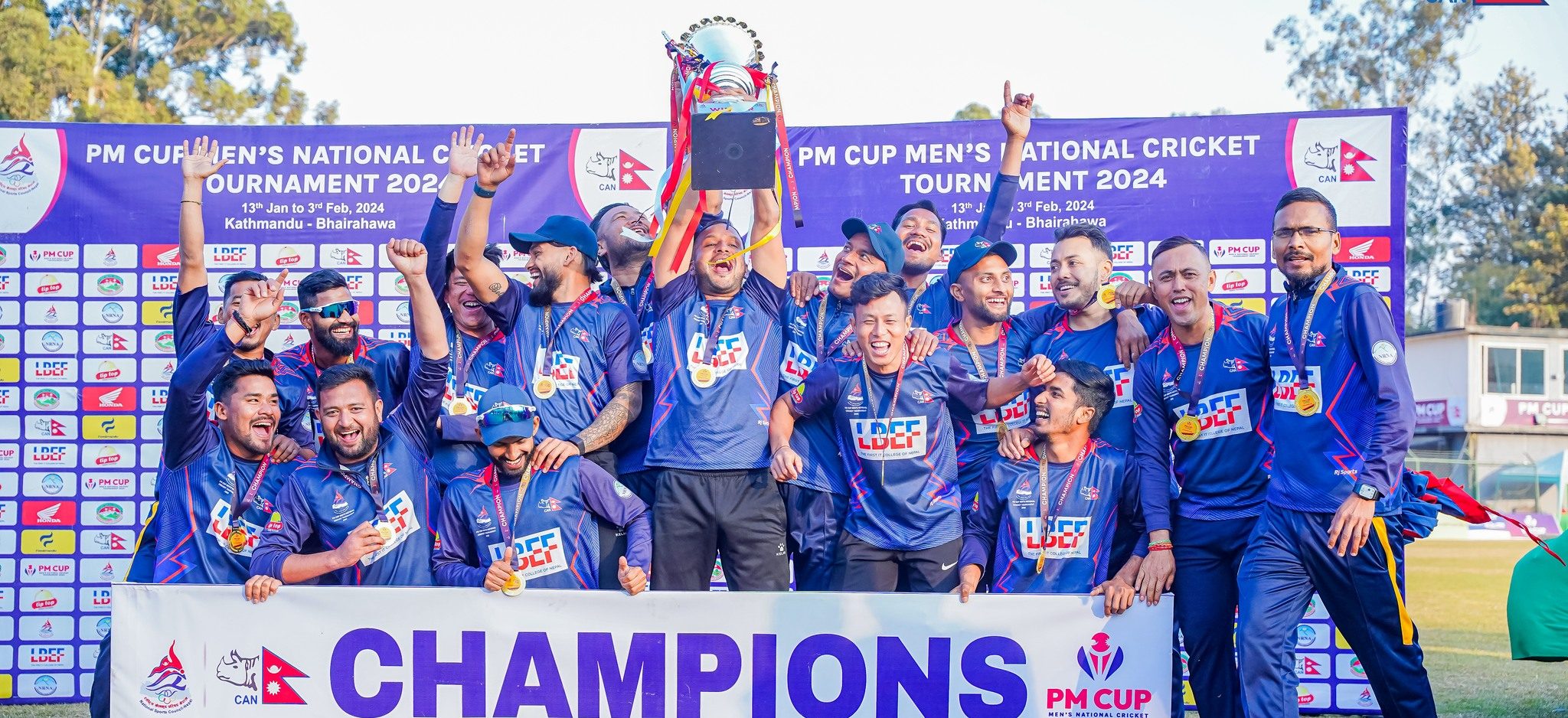 Nepal Police bags title of PM Cup