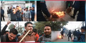ANNFSU demonstrates against Minister Jwala (Photo feature)