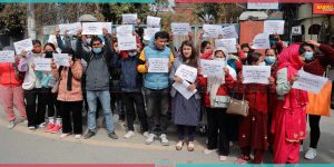 Relatives of Nepali emigrants demonstrates in front of Russian Embassy (Photo Feature)
