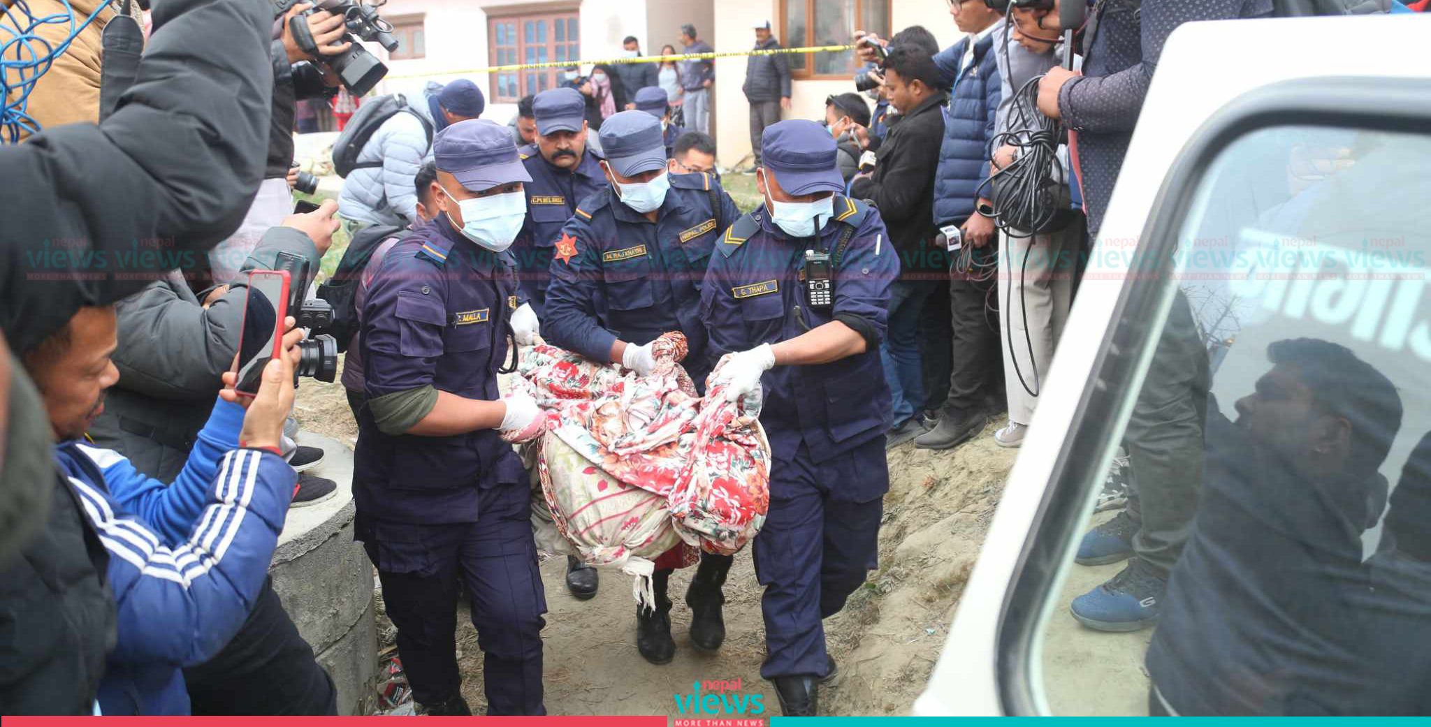Sitapaila case: Dead bodies of 3 family members sent for autopsy (Photo Feature)