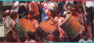 Holi celebration in Basantapur (Photos)