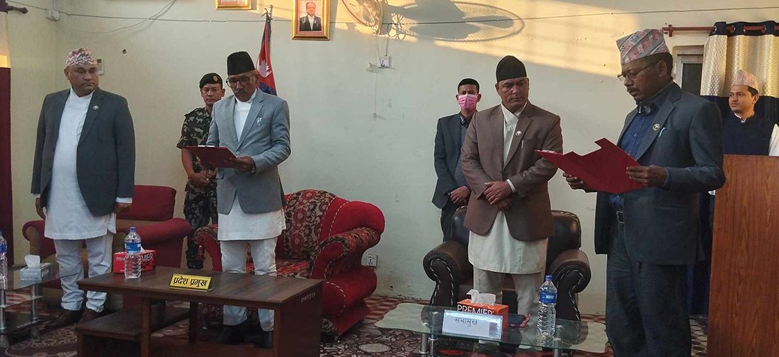 Cabinet expansion in Sudurpaschim province; Nagarik Unmukti’s Chaudhary becomes Minister