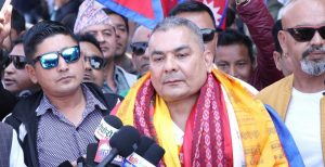 Prasai gives ultimatum to government to return his bodyguard’s seized weapon