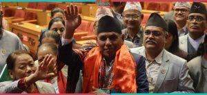 Celebration of newly-elected NA Chairperson Narayan Prasad Dahal