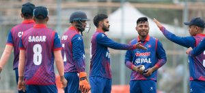 Hong Kong gives target of 213 runs to Nepal