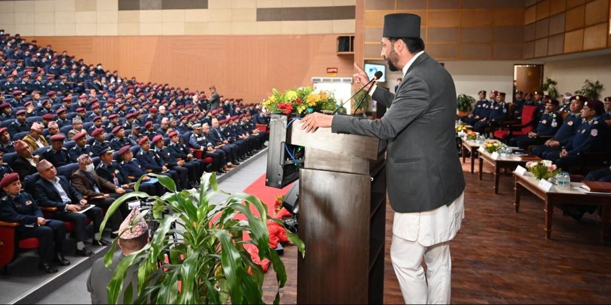 Home Minister Lamichhane instructs Nepal Police to ensure citizen are safe and secure
