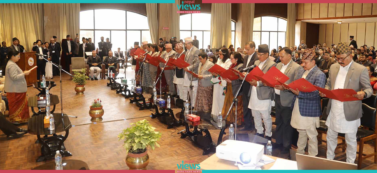 New elected members of National Assembly take oath (Photo feature)