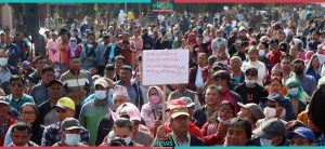Demonstration of Cooperative victims at Bhrikutimandap (Photo Feature)