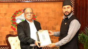 Minister Lamichhane submits inquiry report to PM Dahal
