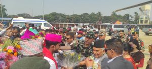 President Paudel pays homage to goddess Chhinnamasta