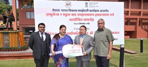 Government of India gifts 35 Ambulances and 66 School Buses in various districts of Nepal
