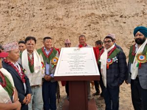 India lays foundation stone to build High Impact Community Development Project in Sankhuwasabha