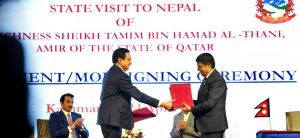 MoUs between Nepal and Qatar for collaboration in eight sectors