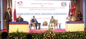 Nepal and Qatar sign Memorandum of Understanding