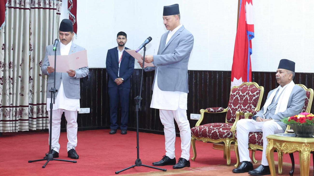 Newly appointed Auditor General Raya takes oath of office