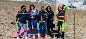 Wrestling in Kalapathar to set world record