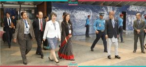 Japanese Foreign Minister Kamikawa Yoko arrives in Kathmandu (Photos)