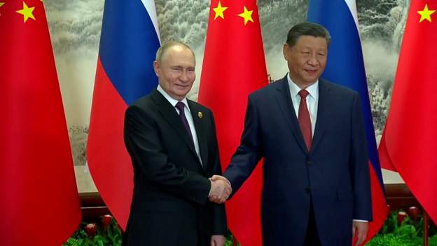 Russian President Putin visits China