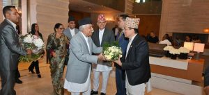 President Paudel reaches Geneva