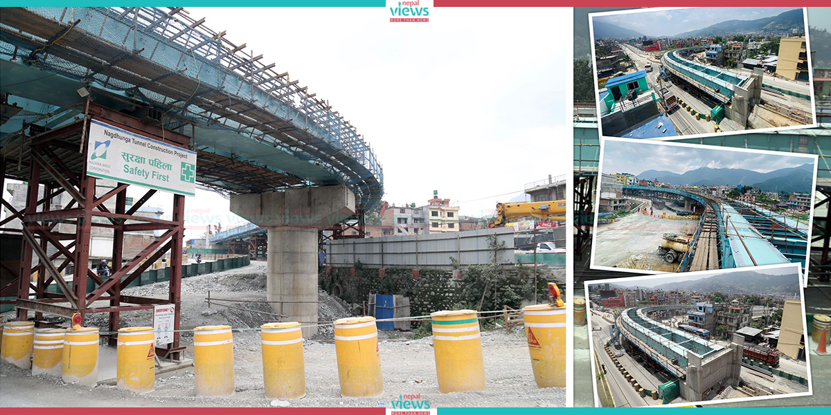 Nepal’s first flyover (Photo feature)
