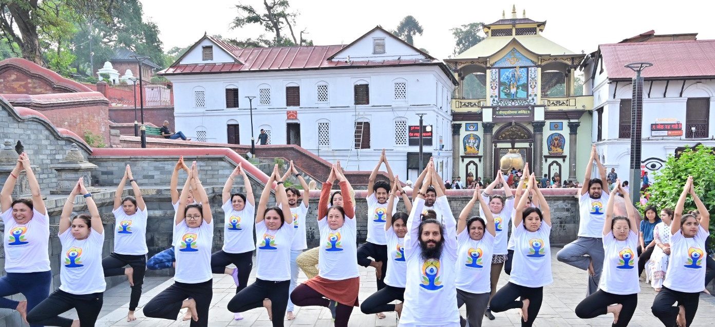 Embassy of India Kathmandu organizes ‘curtain raiser’ program for International Day of Yoga 2024